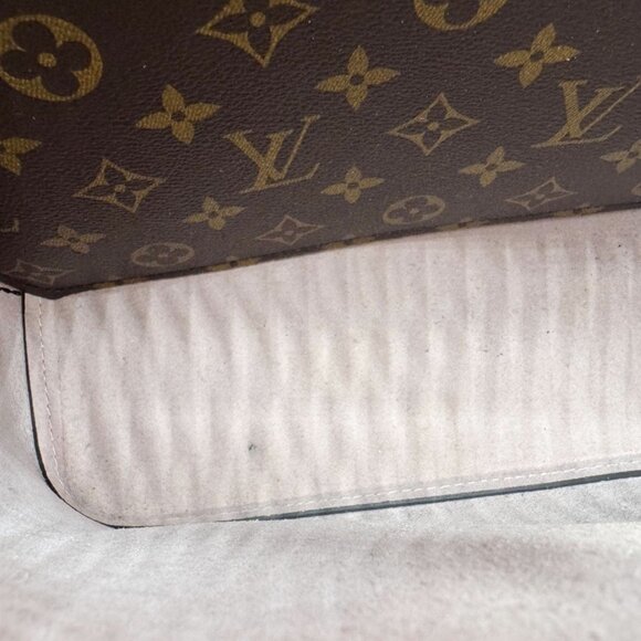 Louis Vuitton Neonoe MM Monogram Canvas Shoulder Bag Brown - Picture 13 of 16